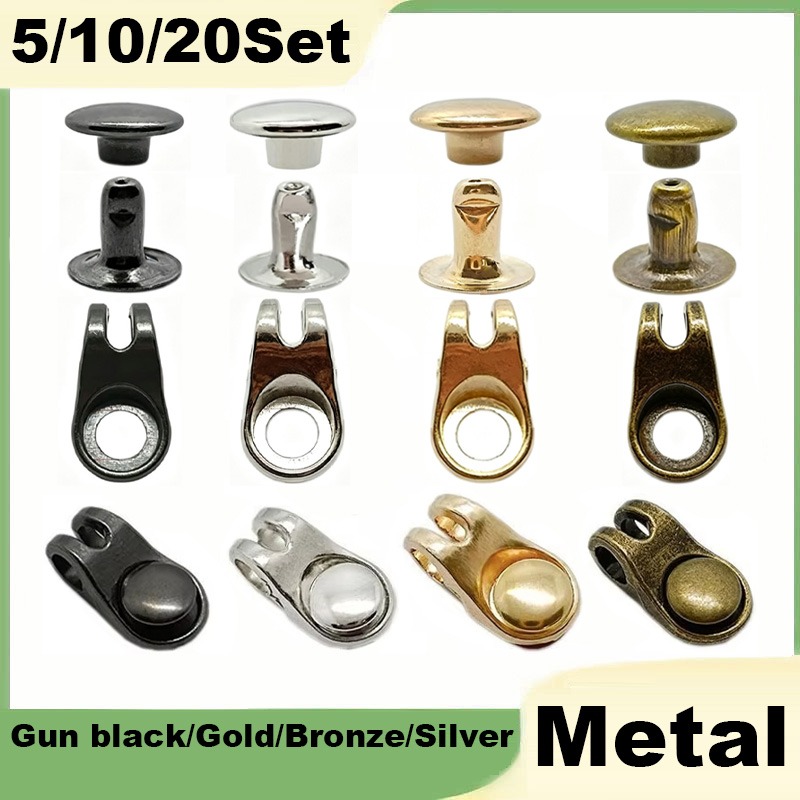 5/10/20個セット 靴紐フック リベット付き ガンブラッ - Rivet Setter Tool のレビューと価格