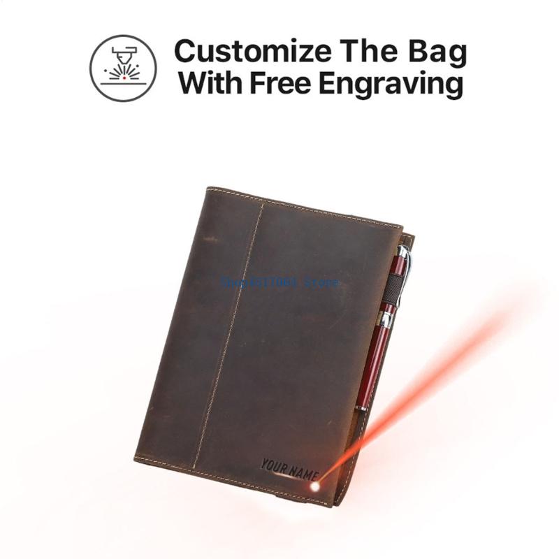 T3LB ポータブル ジャーナル カバー 罫線入りページ付き - Leather Work Diary Covers のレビューと価格