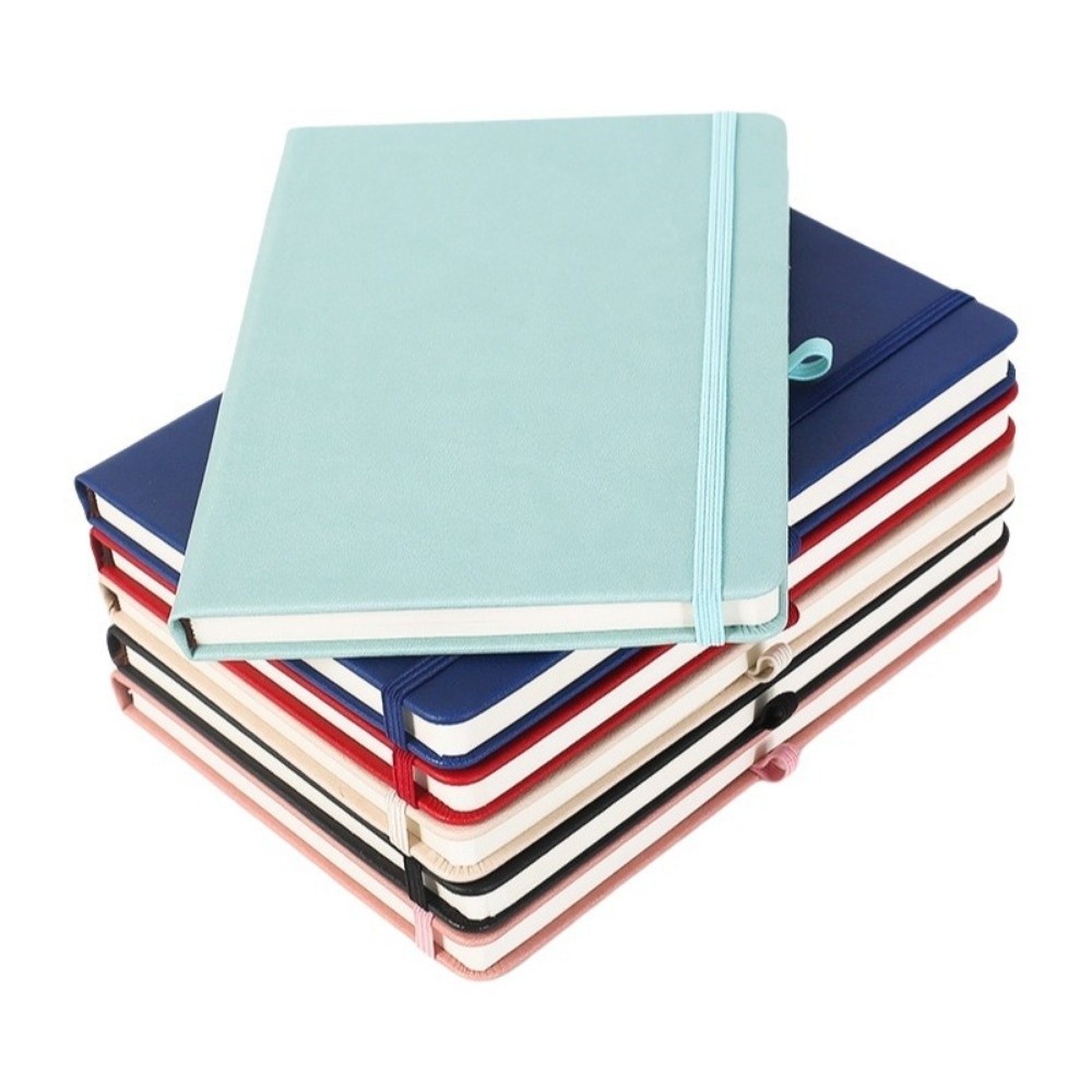 ミニポケットノート a6 ゴムバンド付き 学生用ハンドブック - Leather Work Diary Covers のレビューと価格