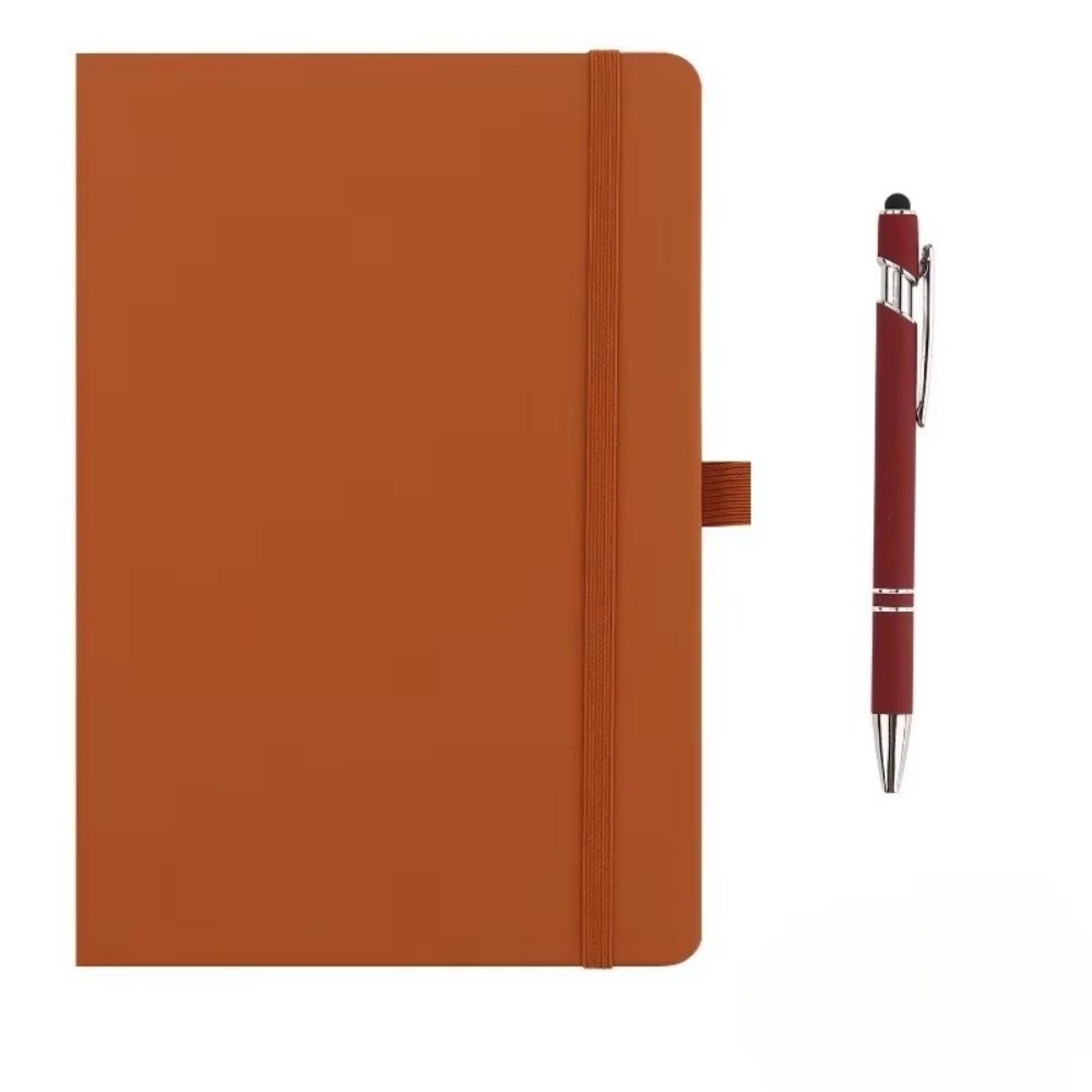 ミニポケットノート a6 ゴムバンド付き 学生用ハンドブック - Leather Work Diary Covers のレビューと価格